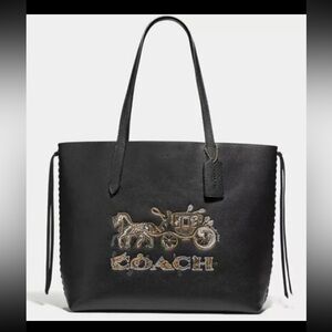 Coach X Chelsea Champlain Tattoo Horse and Carriage Tote